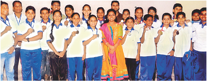 नेमबाजी स्पर्धेत जयसिंग, पार्थ, कृपा, हर्षदा प्रथम